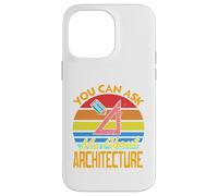 You Can Ask Me About Architecture - Regalo Divertido Retro Carcasa para iPhone 14 Pro MAX