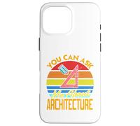 You Can Ask Me About Architecture - Regalo Divertido Retro Carcasa para iPhone 16 Pro MAX