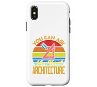 You Can Ask Me About Architecture - Regalo Divertido Retro Carcasa para iPhone X/XS