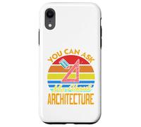You Can Ask Me About Architecture - Regalo Divertido Retro Carcasa para iPhone XR