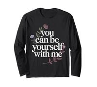 You Can Be Yourself with Me Safe Comfort Support - Manga Larga