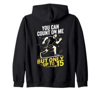 You Can Count On Me Amputación Protésica Brazo Pierna Amputado Sudadera con Capucha