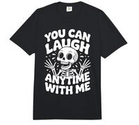 You Can Laugh Anytime with Me Influencia de la Risa Comfort Colors Adult Heavyweight T-Shirt
