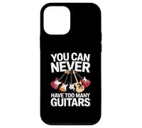 You Can Never Have Too Many Guitars Funny Guitar Player Carcasa para iPhone 12 mini