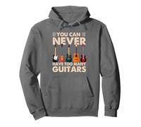 You Can Never Have Too Many Guitars Music Guitar Sudadera con Capucha