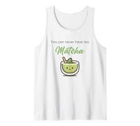 You Can Never Have Too Matcha - Japanese Green Tea Graphic Camiseta sin Mangas
