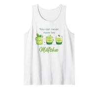 You Can Never Have Too Matcha - Japanese Green Tea Graphic Camiseta sin Mangas