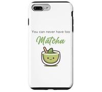 You Can Never Have Too Matcha - Japanese Green Tea Graphic Carcasa para iPhone 7 Plus/8 Plus