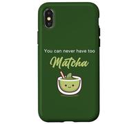 You Can Never Have Too Matcha - Japanese Green Tea Graphic Carcasa para iPhone X/XS