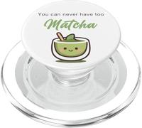 You Can Never Have Too Matcha - Japanese Green Tea Graphic PopSockets PopGrip para MagSafe
