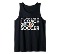 You Can 'T ASUSME I Coach Girls FÚTBOL Meme Divertido Camiseta sin Mangas