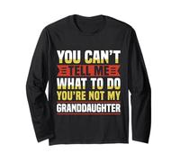 You Can’t Tell Me What To Do Funny Grandma Quote Manga Larga