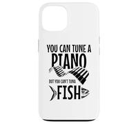 You Can't Atún Fish Funny Fishing Music Músico Piano Carcasa para iPhone 13