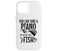 You Can't Atún Fish Funny Fishing Music Músico Piano Carcasa para iPhone 14