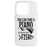 You Can't Atún Fish Funny Fishing Music Músico Piano Carcasa para iPhone 14 Pro