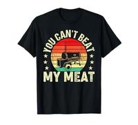 You Can't Beat My Meat Smoker Gifts Barbacoa Pit Grill Dad Camiseta