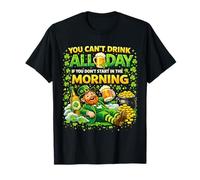 You Cant Drink All Day St Patricks Day Funny Irish Drinking Camiseta