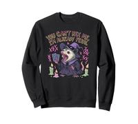 You Can't Hex Me I'm Already Feral Zarigüeya Witch Sudadera