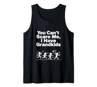 You Can't Scare Me I Have Grandkids Funny Artwork Design Camiseta sin Mangas