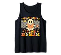 You Can't Scare Me I Teach 3er Grado Divertido Profesor de Halloween Camiseta sin Mangas