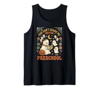 You Cant Scare Me I Teach Prechool Teacher Ghost Camiseta sin Mangas