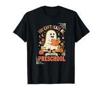 You Cant Scare Me I Teach Preescolar Halloween Ghost Camiseta
