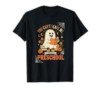 You Cant Scare Me I Teach Preescolar Halloween Ghost Camiseta gráfica económica