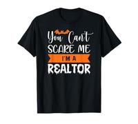 You Can't Scare Me I'm a Realtor Funny Halloween Real Estate Camiseta