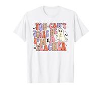 You Can't Scare Me I'm a Teacher Disfraz de Halloween Camiseta