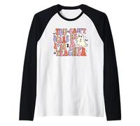 You Can't Scare Me I'm a Teacher Disfraz de Halloween Camiseta Manga Raglan