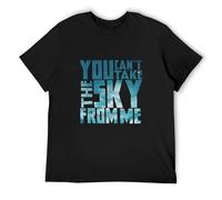You Can't Take The Sky from Me Firefly Unisex 100% Cotton Short-Sleeve T-Shirts Black M