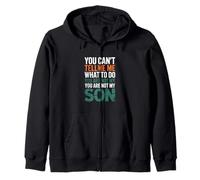 You Cant Tell Me What To Do Funny Dichos Sudadera con Capucha
