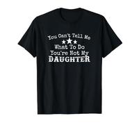 You Can't Tell Me What To Do You'Re Not My Granddaughter Fun Camiseta gráfica económica, Hombre, Negro, L