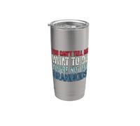 You Can't Tell Me What To Do You're Not My Grandkids Vaso térmico de acero inoxidable de doble pared