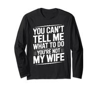 You Can't Tell Me What To Do You're Not My Wife Funny Couple Manga Larga