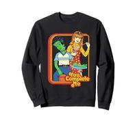 You Complete Me Valentine Sarcastic Retro Funny Adult Humor Sudadera