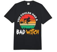 You Could Have A Bad Witch Funny Halloween Witch Comfort Colors Adult Heavyweight T-Shirt