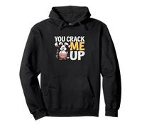 You Crack Me Up Caza de chocolate con huevos de Pascua Sudadera con Capucha