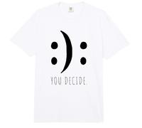You Decide Tú Decides si estás de Buen o Mal Humor Comfort Colors Adult Heavyweight T-Shirt
