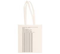 You Didnt Say The Magic Word Totebag Unisex Saco Compras Beige Reutilizable