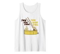 You Dim Sum You Lose Sum Funny Camiseta sin Mangas