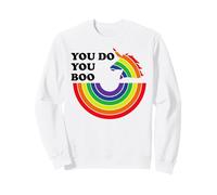 You Do You Boo Unicorn Rainbow Pride LBGT Gay Pride LGBTQ Sudadera