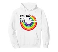 You Do You Boo Unicorn Rainbow Pride LBGT Gay Pride LGBTQ Sudadera con Capucha