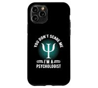 You Don't Scare Me I'm A Psychologist Refranes Retro Vintage Carcasa para iPhone 11 Pro