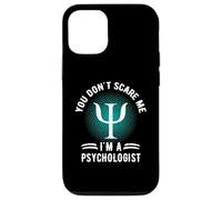 You Don't Scare Me I'm A Psychologist Refranes Retro Vintage Carcasa para iPhone 12/12 Pro