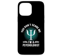 You Don't Scare Me I'm A Psychologist Refranes Retro Vintage Carcasa para iPhone 13 Pro MAX