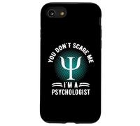 You Don't Scare Me I'm A Psychologist Refranes Retro Vintage Carcasa para iPhone SE (2020) / 7/8