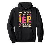 You Down with IEP SPED Maestro Educación Especial Divertido Retro Sudadera con Capucha