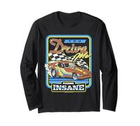You Drive Me Insane Racing Sarcastic Retro Funny Adult Humor Manga Larga