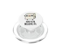 You Feta Believe It, Divertido Juego de Palabras con Queso PopSockets PopGrip para MagSafe